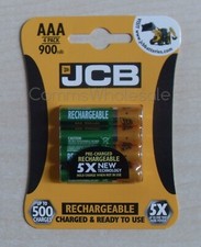 4x JCB AAA BATTERIES NiMh FOR ANGELCARE BABY MONITOR AC401 AC403 Parent Unit