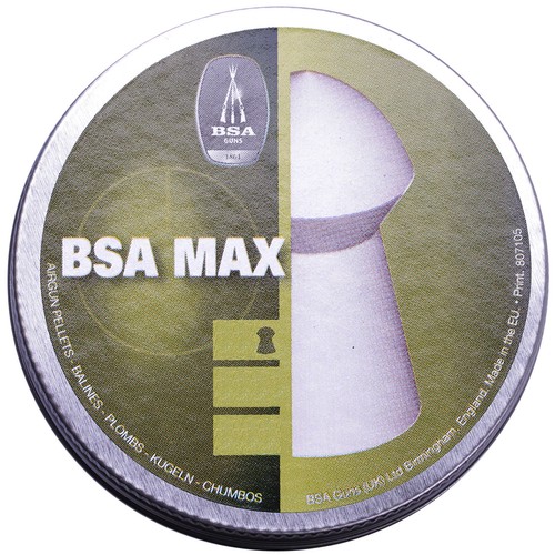 Bsa max pointed heavy pellets - max,