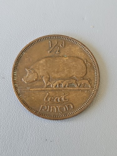 Eire halfpenny 1941 sow and - eire,