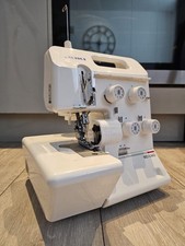 Juki MO-644 Overlocker Sewing Machine - Working