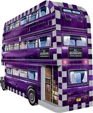 Wrebbit3D   Harry Potter: Mini Knight Bus (130pc)   3D Puzzle   Ages 12+