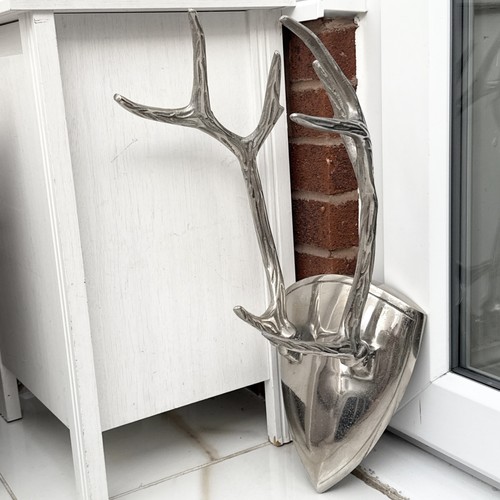 Wall stag deer - stag, silver