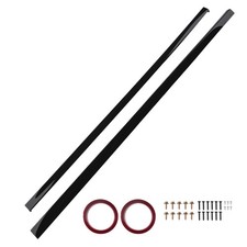 Black ABS Side Skirt Body Kit