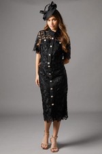 Coast Black Pencil Skirt