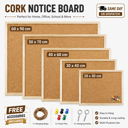 Cork board pin message notice - board,