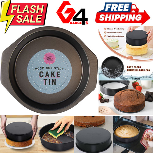 Inch cake tin round - x, 8