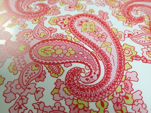 Paisley pattern waterslide - paisley,