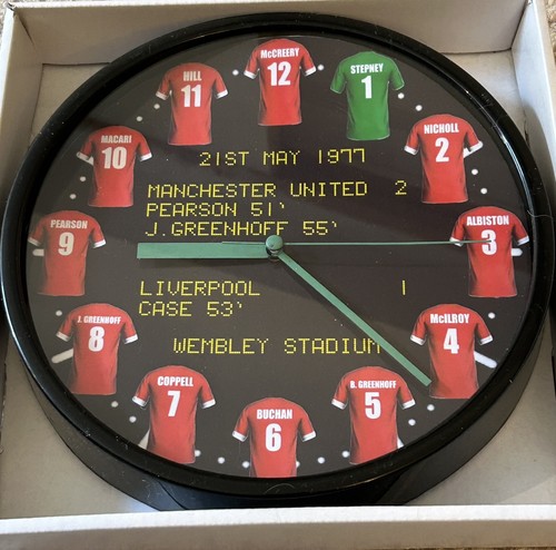 Classic cup final clock - classic,