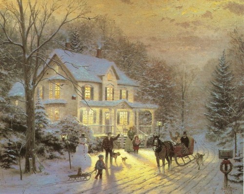 Thomas kinkade home for - thomas,