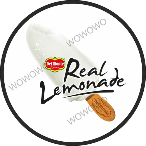 Ice cream van sticker del - ice,