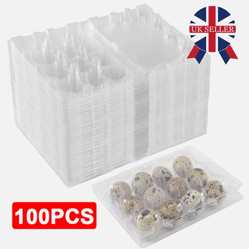 Clear quail egg - clear, box