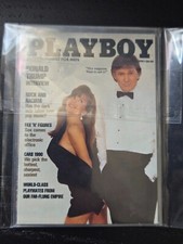 Donald Trump x Playboy Trade Cards Magazine Covers Rare  March Set