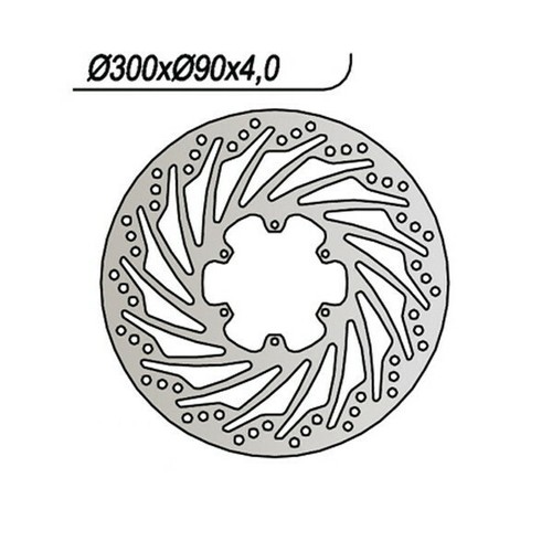 Front brake disc 801 - brake,