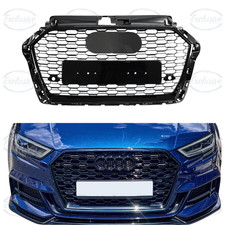 Gloss Black Honeycomb Mesh