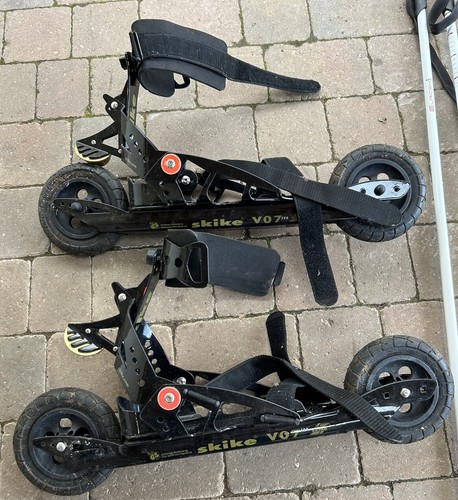 Skike v07 skates poles - &,