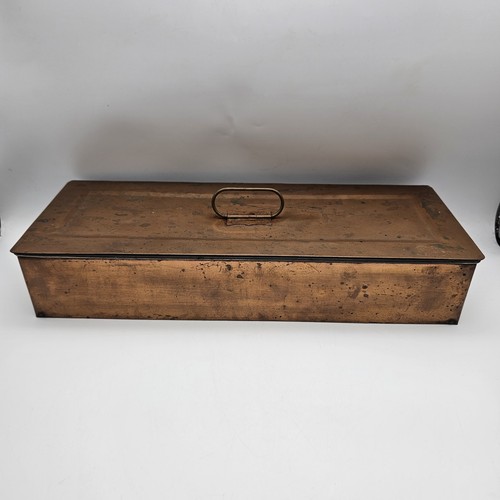 Copper fish poacher pan brass - copper,