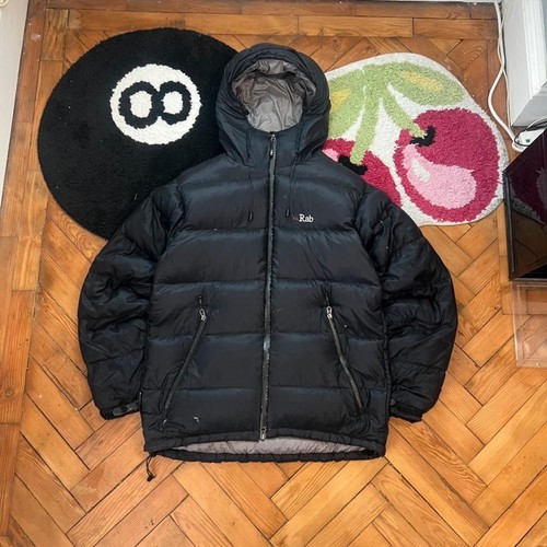 Rab black men - men’s, hooded