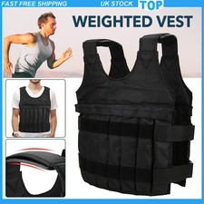 20KG Weighted Vest Strength Training Running Weight Loss Gym Workout Vest Jacket