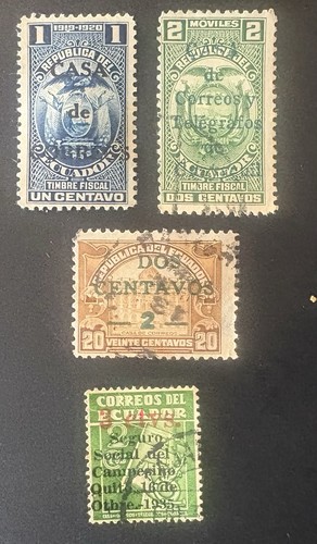 Ecuador 1920 postal - ecuador:,