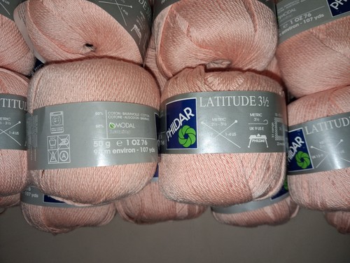 Phildar cotton yarn pink - cotton,