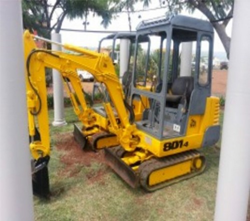 Jcb 801 mini digger - digger, complete