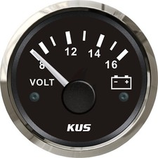KUS Voltmeter Gauge Marine
