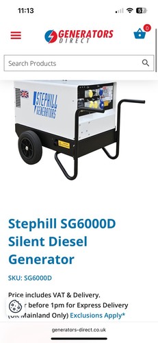 Stephill ssg6000d kva - stephill, 6.0