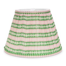 Pink Aztec Lampshade Fabric Pleated Tapered Easy Fit Light Shade Small Large