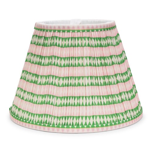 Pink aztec lampshade fabric - lampshade,