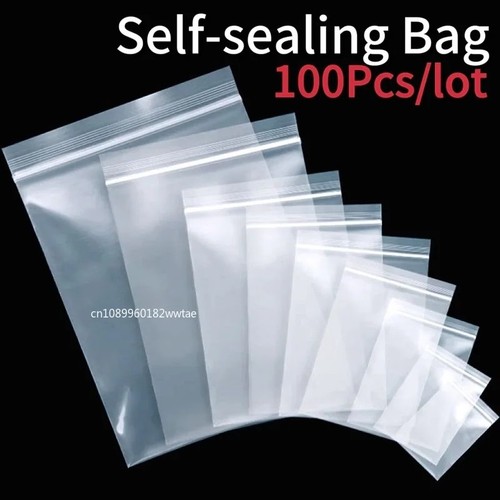 100pcs small zip - 100pcs, lock