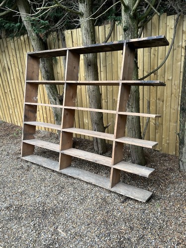 Vintage large wooden workshop - large,