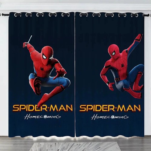 Marvel spiderman curtains - marvel,