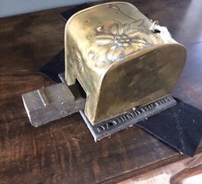 Antique mechanical  brass fire Bellows