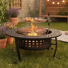 Outdoor Fire Pits Metal Garden