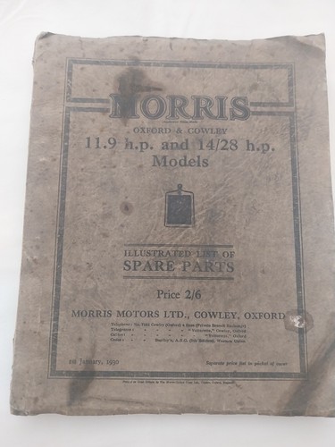 Morris 0xford cowley - &,