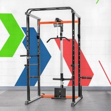 METIS Power Rack | HEAVY DUTY SQUAT RACK / PULL UP STATION | Pulley System