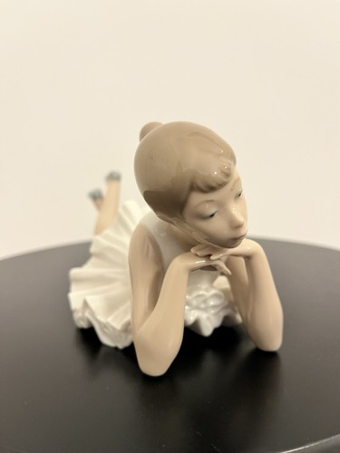 Vintage lladro nao pensive - nao, 'pensive