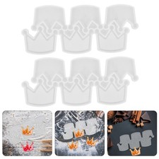  2 Pcs Epoxy Silicone Lollipop Mold Food Grade Chocolate Molds Candy Mould Cake