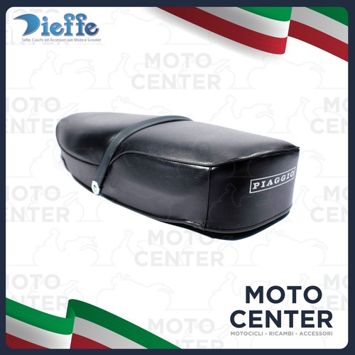 Dark blue saddle piaggio - blue, vespa