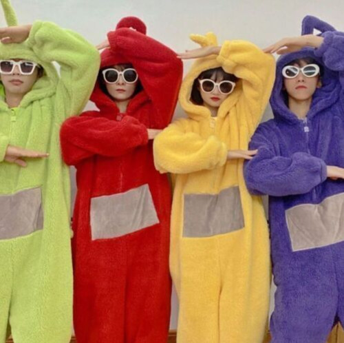 Adult teletubbies costume - adult, disi