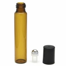 5ml 10ml Amber Roll on Glass