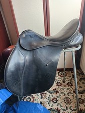 BATES LEATHER 17 1/2 IN BLACK