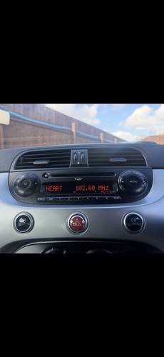 Fiat 500 stereo - fiat, unit