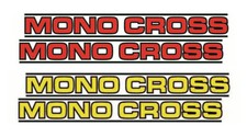 1 set of MONO CROSS  DT, XT