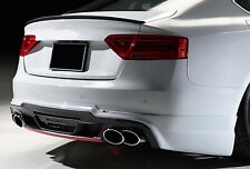 For Audi A5 S5 RS5 Rear Boot Trunk Spoiler Lip Wing Sport Trim Lid