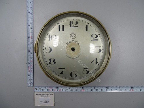 Original metal dial with door - original,