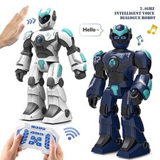 Remote Control Robot Extra Large 15.4" Programmable RC Robot Toy for Kids
