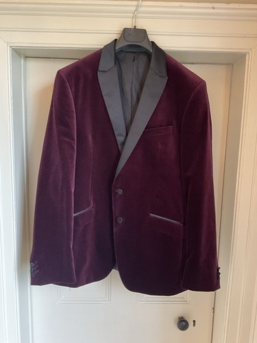 Men velvet dinner jacket - velvet,