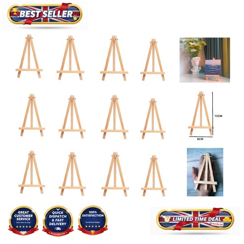 Compact piece wooden easels - compact, 12-piece