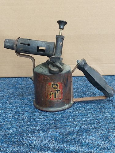 Vintage blow torch - vintage, brass